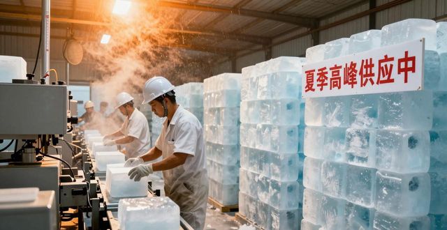 大渡口冰块公司的夏季制冷解决方案揭秘