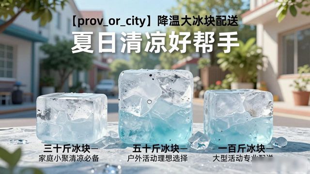 大渡口降温大冰块配送 夏日清凉好帮手